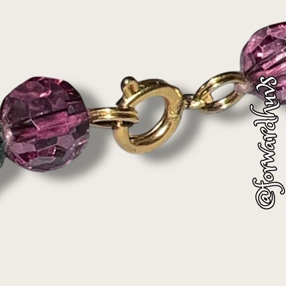 Bundle Sale 3 for $15 | Multicolored Graduated Plastic Bead Necklace - Picture 8 of 10